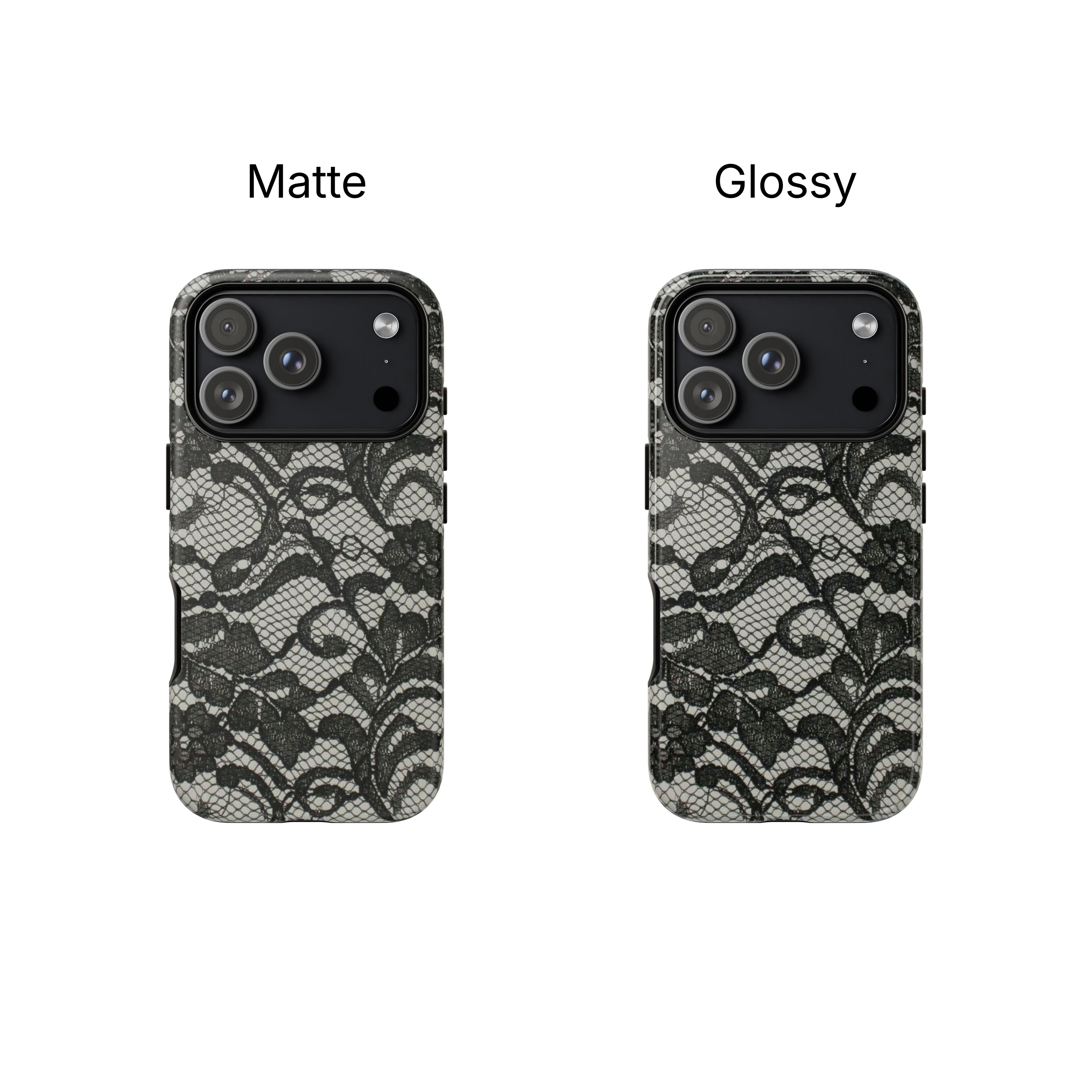 Black Lace Phone Case