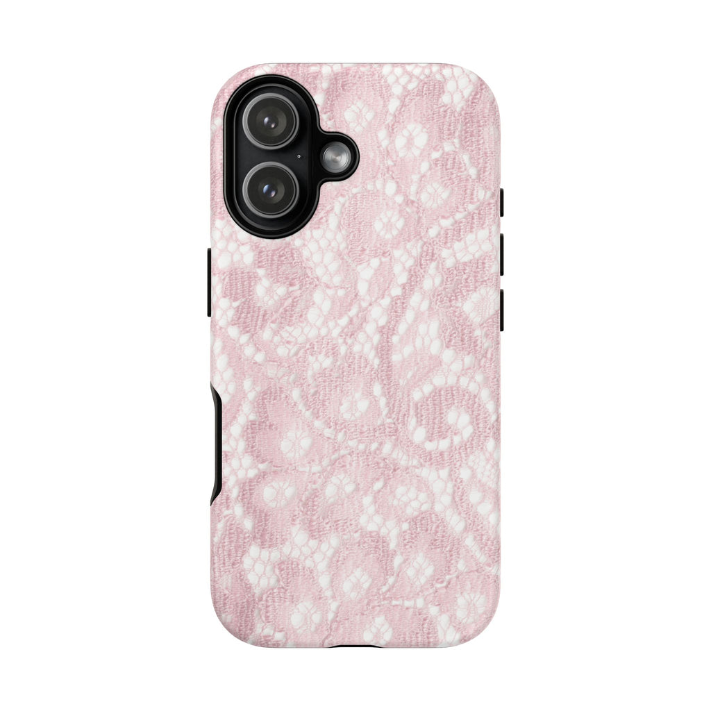 Pink Lace Phone Case