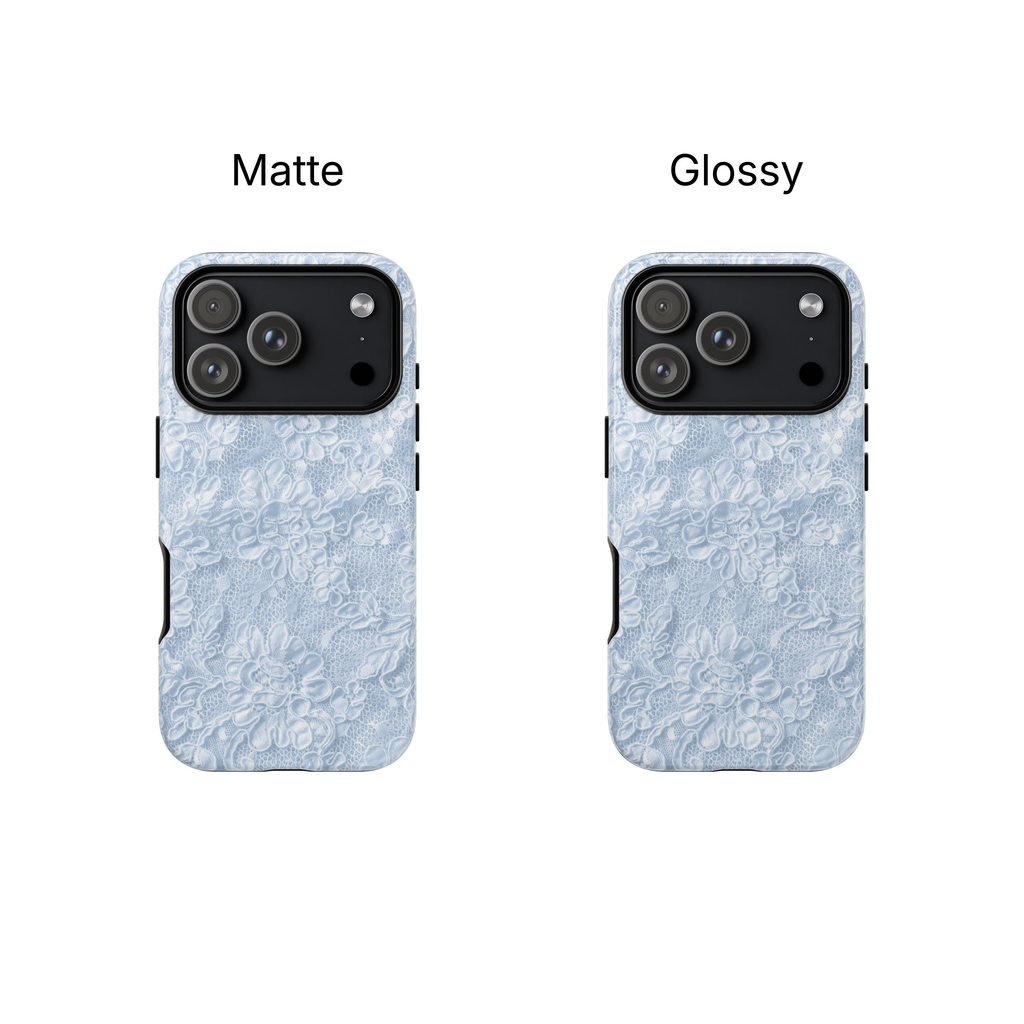 Blue Lace Phone Case