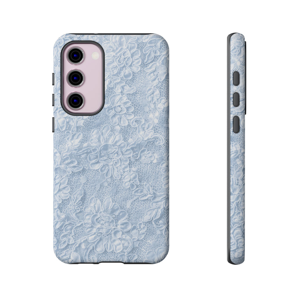 Blue Lace Phone Case