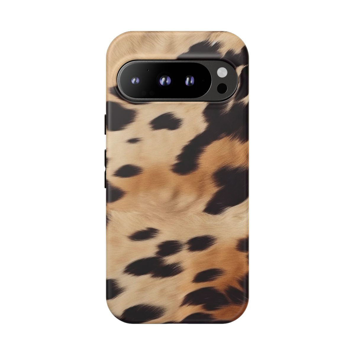 Tan Cow Print Phone Case