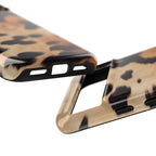 Tan Cow Print Phone Case