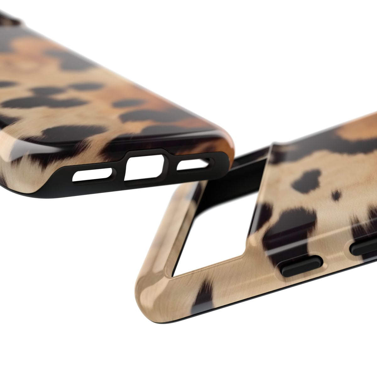 Tan Cow Print Phone Case