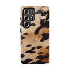 Tan Cow Print Phone Case