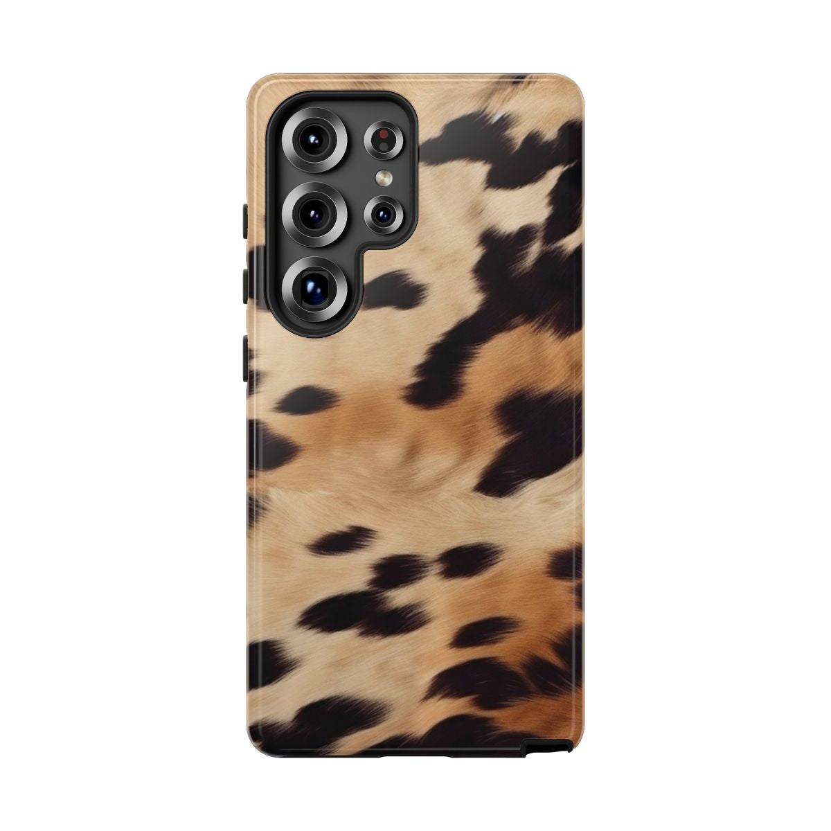 Tan Cow Print Phone Case
