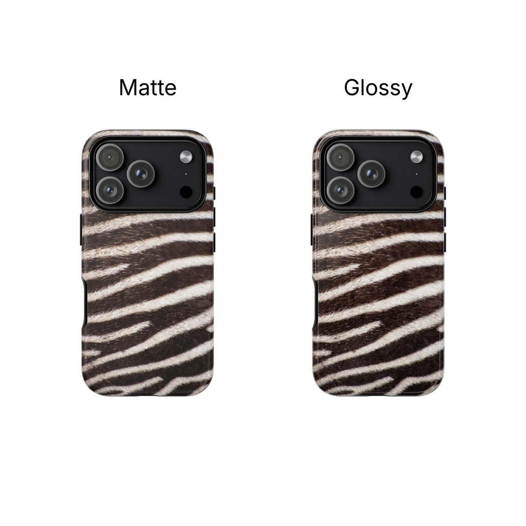 Zebra Print Phone Case