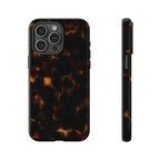 Dark Tortoise Shell Phone Case