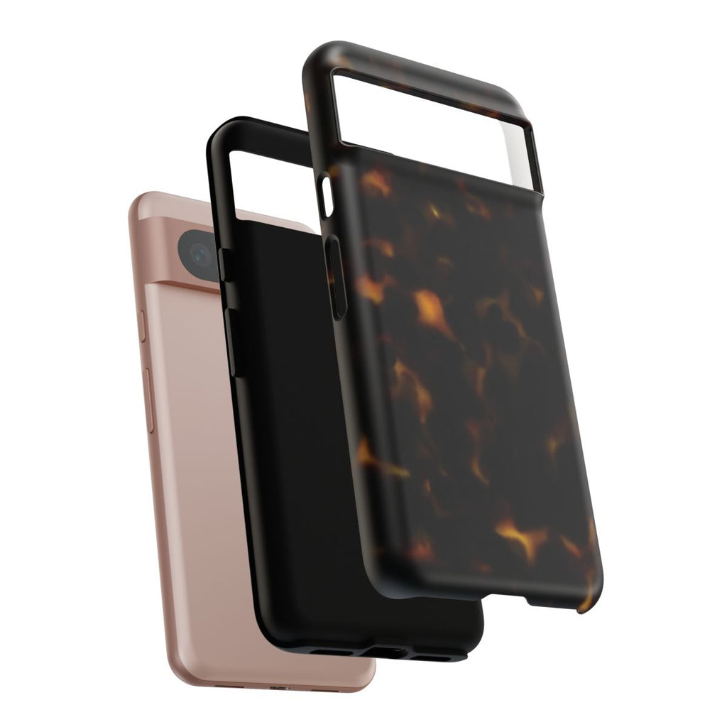 Dark Tortoise Shell Phone Case