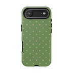 Matcha Green & Pink Polka Dot Phone Case